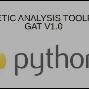 GAT Python3 Genetic Analysis Toolpack V 1 0