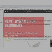 What Is Visual Programming And Dynamo