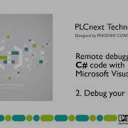 How To Debug C Code With Visual Studio Development Tools PLCnext Technology