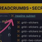 VS Code Tips Code Navigation Using Breadcrumbs