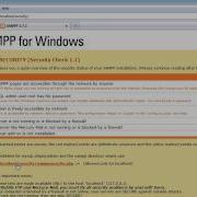 XAMPP Install A Local PHP MySQL Testing Server On A Windows Computer With XAMPP