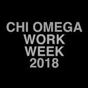 SMU CHI OMEGA WORK WEEK 2018