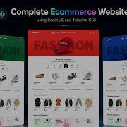 Complete Ecommerce Website Using React JS And Tailwind CSS Step By Step Tutorial