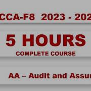 ACCA F8 Audit And Assurance Complete Course Financeskul