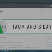 Hackerrank Problem Solution Taum And B Day Python