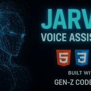 Build Your Own Jarvis AI Voice Assistant In Browser HTML CSS JavaScript