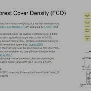 Google Earth Engine GEE Python API Forest Canopy Density Mapping