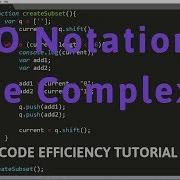 BigO Notation Time Complexity Tutorial Code Efficiency Algorithm Analysis