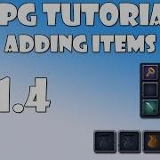 11 4 Unity RPG Tutorial Adding Items