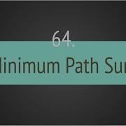 Minimum Path Sum Leetcode 64