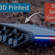 3D Printed RC Tank With Dual Speed Gearbox