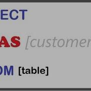 How To Use Alias In SQL