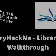 TryHackMe Library Walkthrough