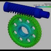 Worm Gear Simulation In Code Aster