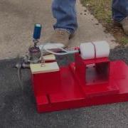 Nitro Engine Test Stand First Run
