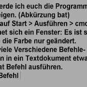 Batch Tutorial 1 German über Batch