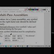 STM CSE CST305 M3 Multi Pass Assembler