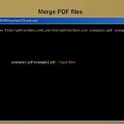 Merge And Split PDF Files By VeryPDF PDF Toolbox Command Line