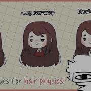 VTUBER HAIR PHYSICS TUTORIAL Live2D