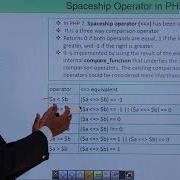 PHP 7 Spaceship Operator