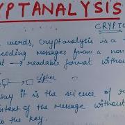 Cryptanalysis And Its Types In Hindi What Is Cryptology In Network Security