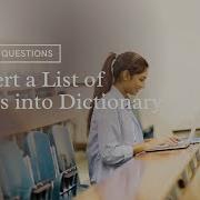 Python Interview Question Convert A List Of Tuples Into Dictionary In Python Perfect ELearning
