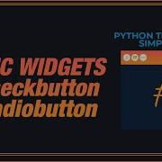 PYTHON TKINTER GUI SIMPLIFIED Check Buttons And Radio Buttons