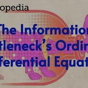 Entropy The Information Bottleneck S Ordinary Differential Equation