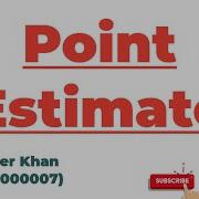 Point Estimate