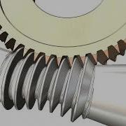 SolidWorks Double Enveloping Worm Gear