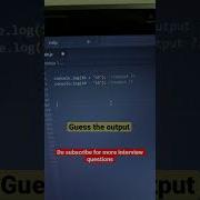 JavaScript Coding Interview Questions Youtubeshorts Short Ytshorts