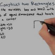 Constructing Rectangles Intro To Java Programming