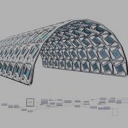 Dynamic Dome Curve Attractor Rhino And Grasshopper Parametric Architecture And Design