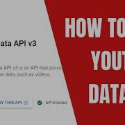 How To Enable Get YouTube Data API V3 Key 2021 Step By Step Tutorial Get A YouTube API Key