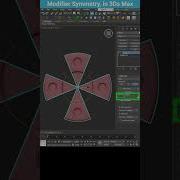 Creating Perfect Symmetry In 3Ds Max Radial Symmetry Modifier Shorts 3dsmax Tips Symmetry