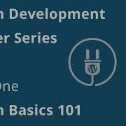 Plugin Development Master Series Part One Plugin Basics 101