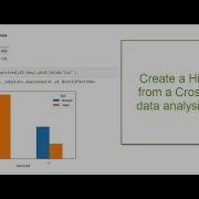 Create A Histogram From A CrossTab For Data Analysis Python