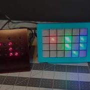 My BCD Clock ESPHome ESP32 WS2812B LED Matrix