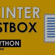 LISTBOXES WITH PYTHON TKINTER GUI TUTORIAL PYTHON TUTORIAL