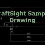 DraftSight Sample Drawing Layers And Dimensions