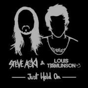 Steve Aoki Louis Tomlinson Just Hold On Cover Art