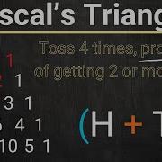 Probability Coin Toss Problems Pascal S Triangle