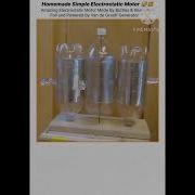 HOMEMADE ELECTROSTATIC MOTOR Motor Science