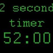 52 Seconds Timer