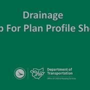 Drainage Setup For Plan Profile Sheets
