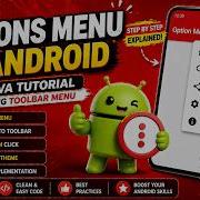 ANDROID TOOLBAR OVERFLOW MENU OPTIONS MENU TUTORIAL IN JAVA