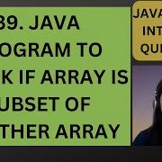 39 Java Program To Check An Array Is Subset Of Another Array RD Technical Learning