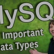 MySQL 24 Important Data Types