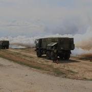 Постановка дымовой завесы военнослужащими войск РХБ защиты ЮВО