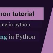 Python Tutorial In Hindi F String In Python String In Python String Formatting In Python
